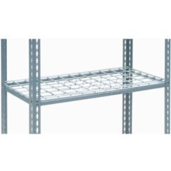 Global Equipment Additional Shelf Level Boltless Wire Deck 36"W x 24"D - Gray 601934